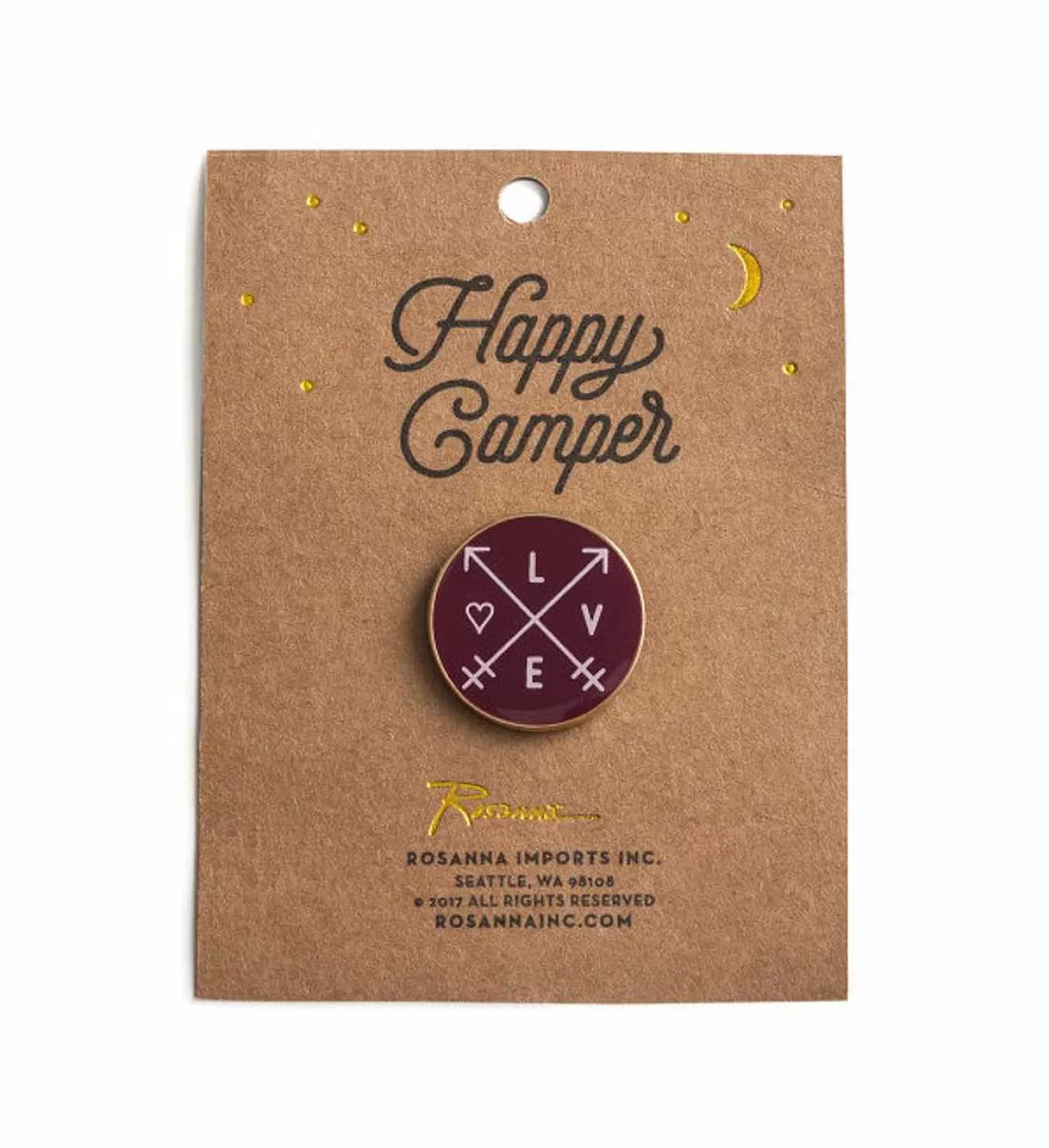 Store Happy Camper Pin Love Pins