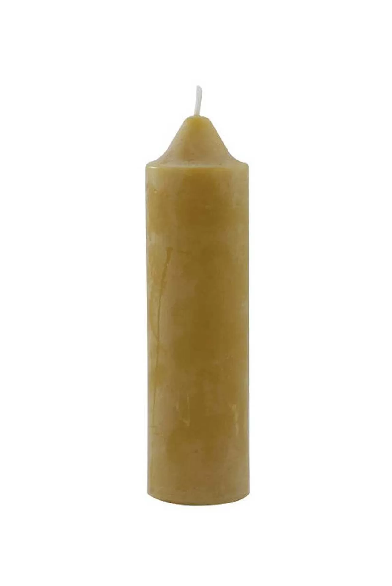 Cheap Home Of The Brave Beeswax Candle Chunky Taper Candles