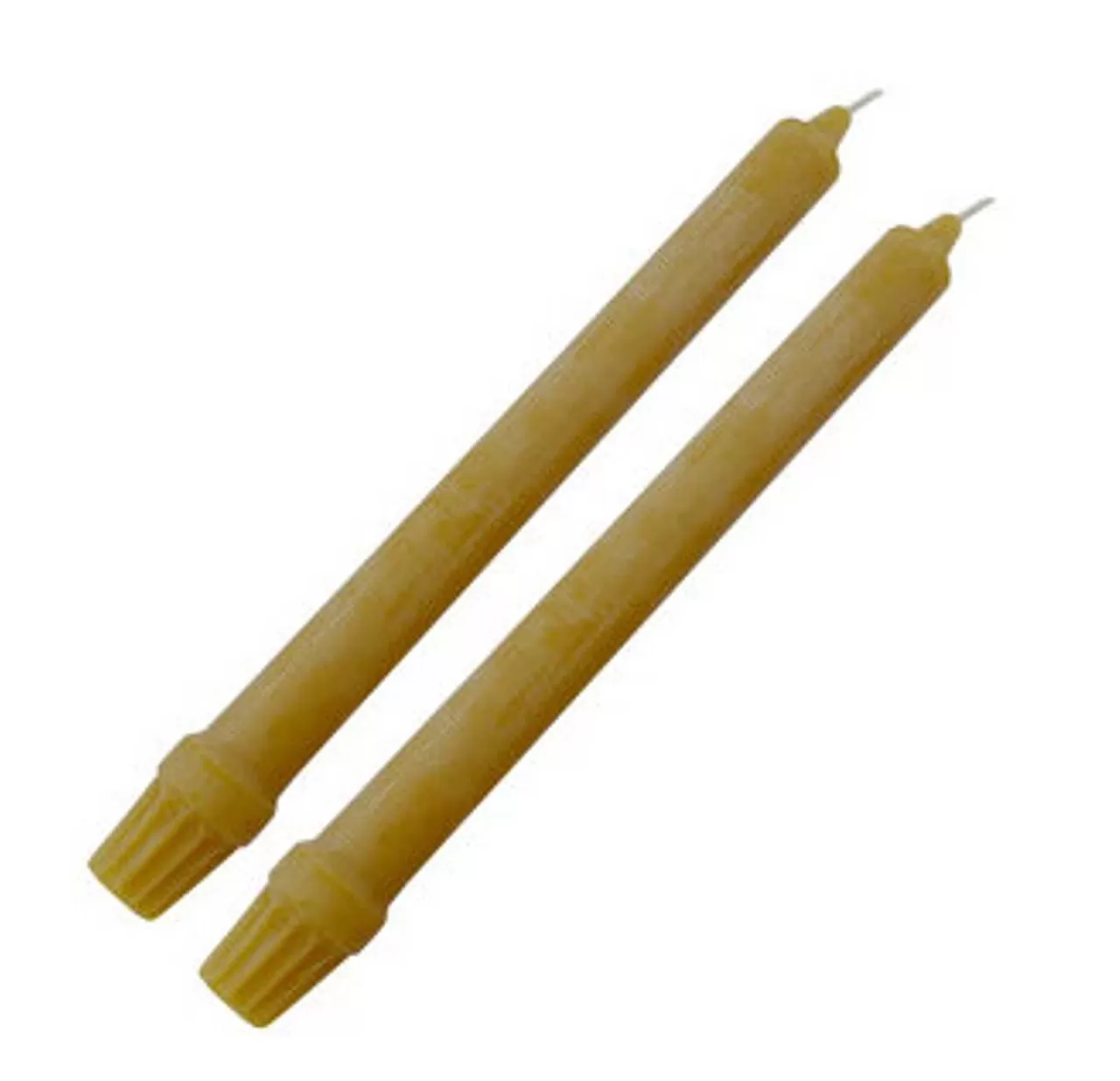 New Home Of The Brave Beeswax Candle Colonial Taper S/2 Candles