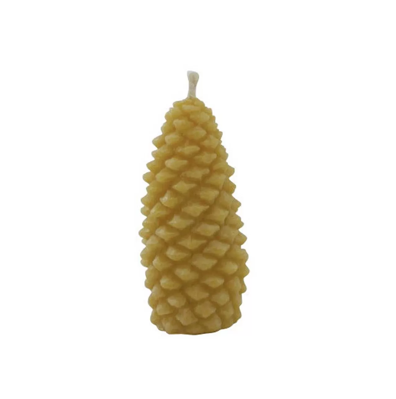 Hot Home Of The Brave Beeswax Candle Medium Pine Cone Candles