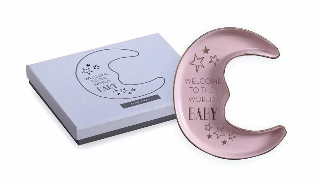 Discount Love You More Tray Moon Trays