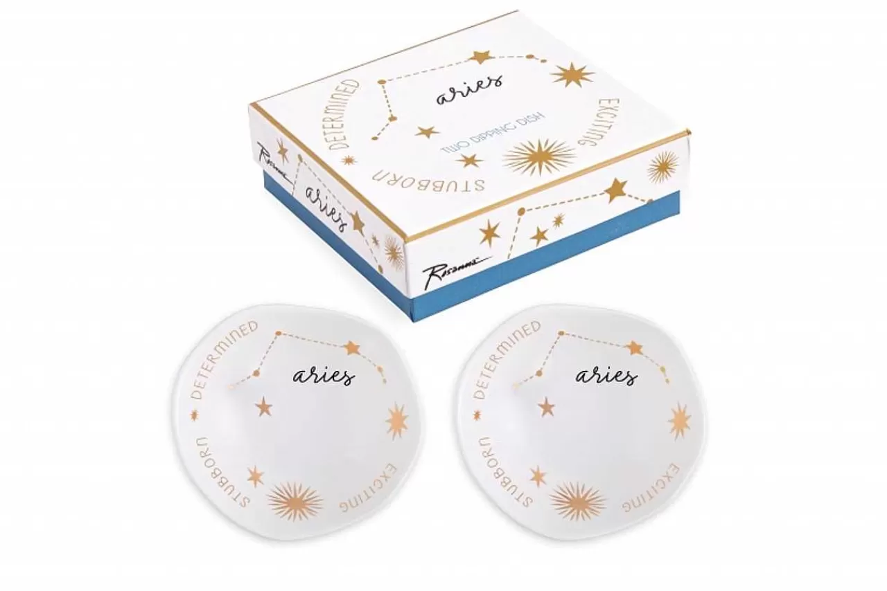 Fashion Stardust Dish Aries S/2 Dipping & Condiment Serveware