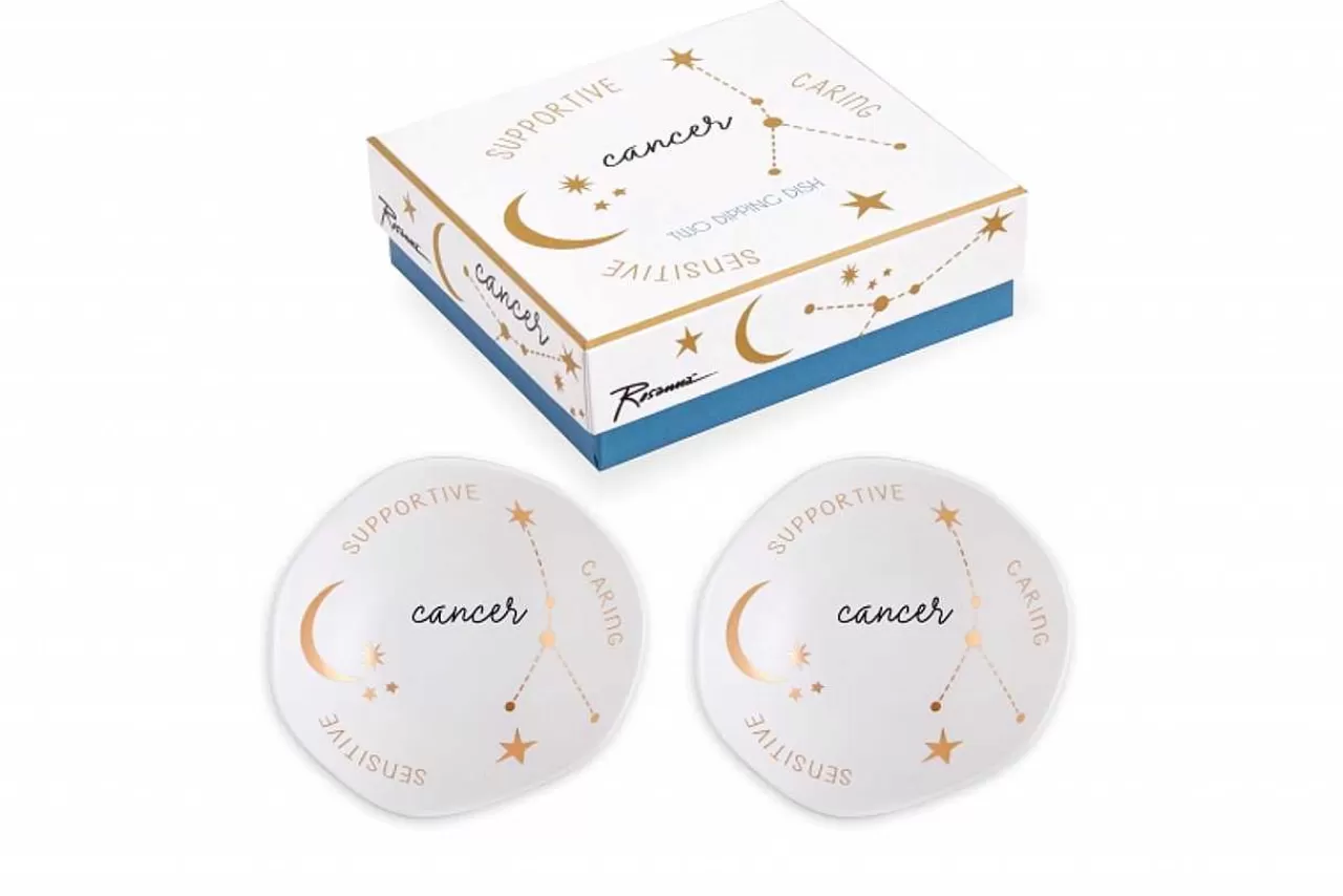 Best Stardust Dish Cancer S/2 Dipping & Condiment Serveware